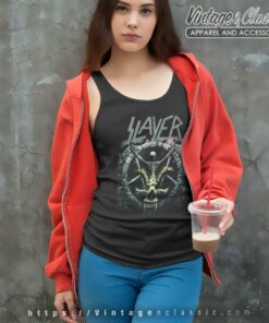 Slayer Shirt Divine Intervention World Tank Top Racerback