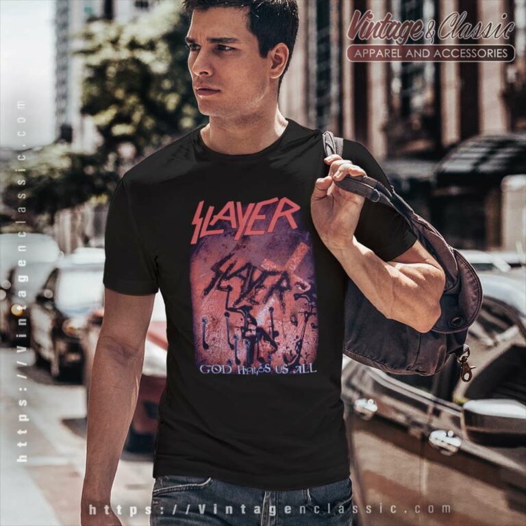 Slayer Shirt God Hates Us Album T Shirt Slayer Shirt God Hates Us Album T Shirt
