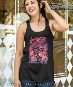 Slayer Shirt God Hates Us Album Tank Top Racerback
