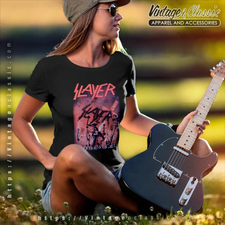Slayer Shirt God Hates Us Album Women TShirt Slayer Shirt God Hates Us Album Women TShirt