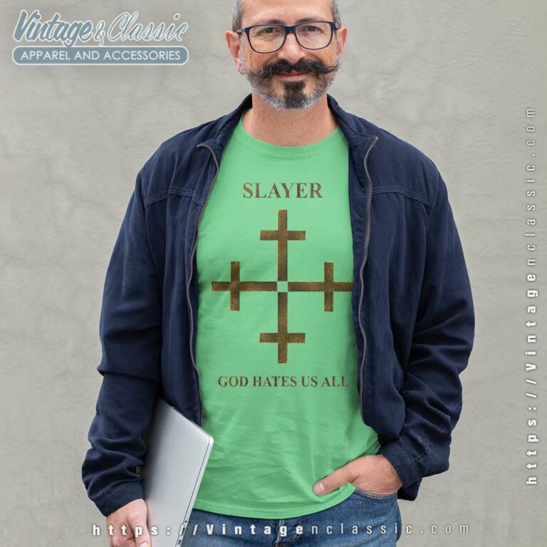 Slayer Shirt God Hates Us All Long Sleeve Tee Slayer Shirt God Hates Us All Long Sleeve Tee