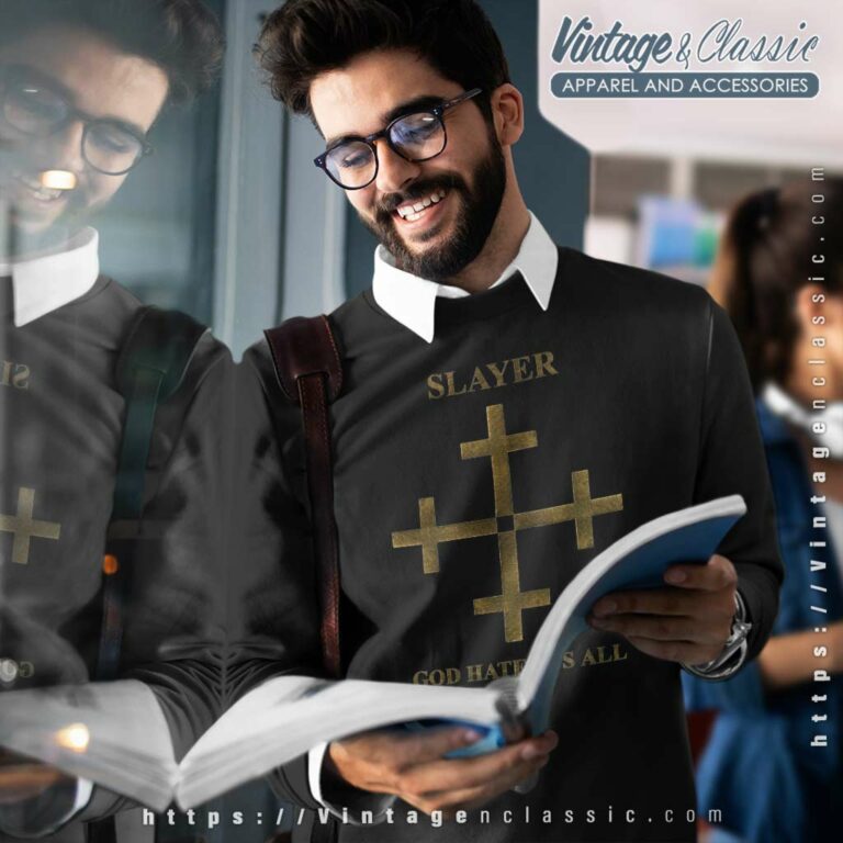 Slayer Shirt God Hates Us All Sweatshirt Slayer Shirt God Hates Us All Sweatshirt