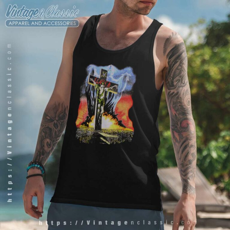 Slayer Shirt Touring Into The Abyss Tank Top Racerback Slayer Shirt Touring Into The Abyss Tank Top Racerback