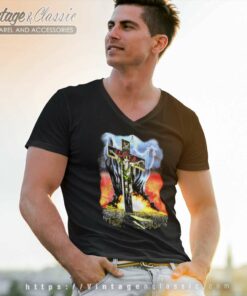 Slayer Shirt Touring Into The Abyss 6 Slayer Shirt Touring Into The Abyss V Neck TShirt