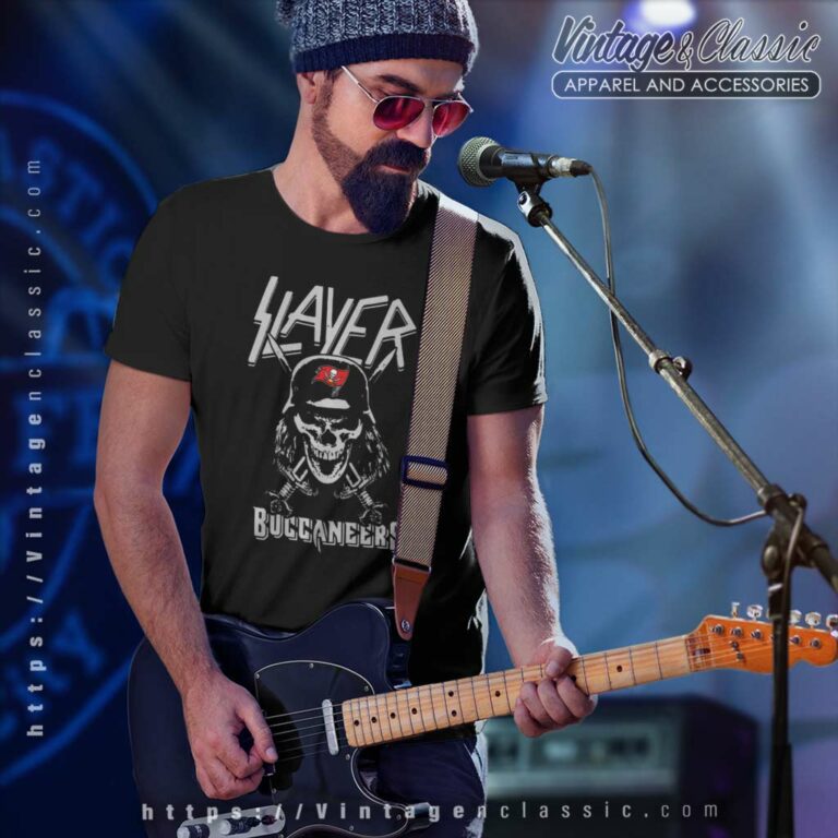 Slayer Skull Tampa Bay Buccaneers T Shirt Slayer Skull Tampa Bay Buccaneers T Shirt