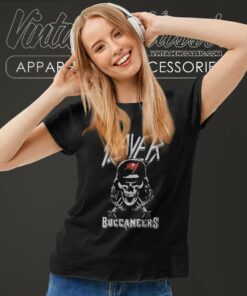 Slayer Skull Tampa Bay Buccaneers Women TShirt