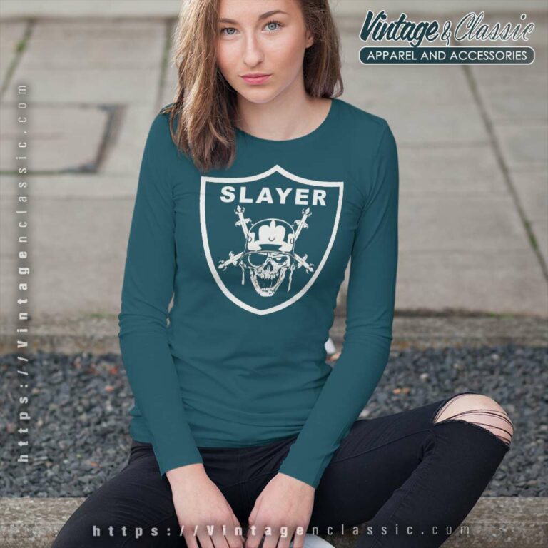 Slayer Slayders Crest Long Sleeve Tee Slayer Slayders Crest Long Sleeve Tee