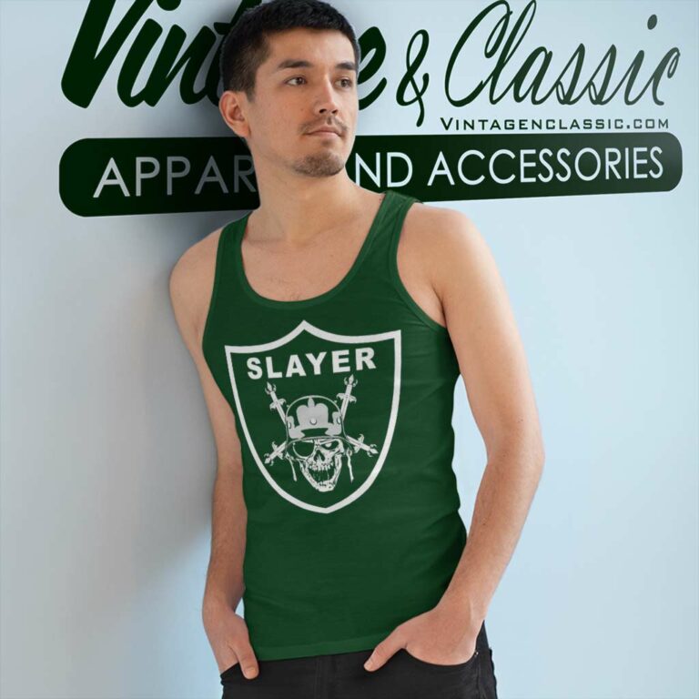 Slayer Slayders Crest Tank Top Racerback Slayer Slayders Crest Tank Top Racerback