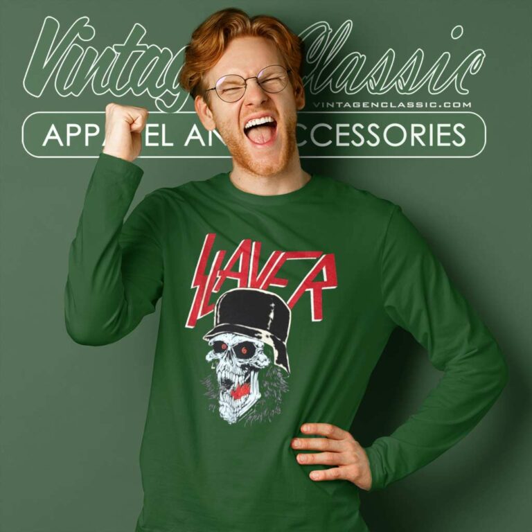 Slayer Slaytanic Wehrmacht Tour Long Sleeve Tee Slayer Slaytanic Wehrmacht Tour Long Sleeve Tee