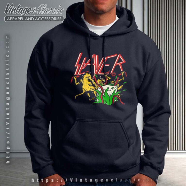 Slayer T shrit Hell Awaits Presents Beast Slayer T shrit Hell Awaits Presents Beast