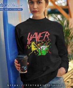 Hell Awaits Presents Beast, Slayer Shirt 5 Slayer T shrit Hell Awaits Presents Beast Sweatshirt Women