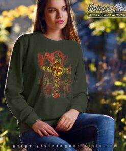 Slayer Tshirt SOS Crucifiction Sweatshirt Wommen