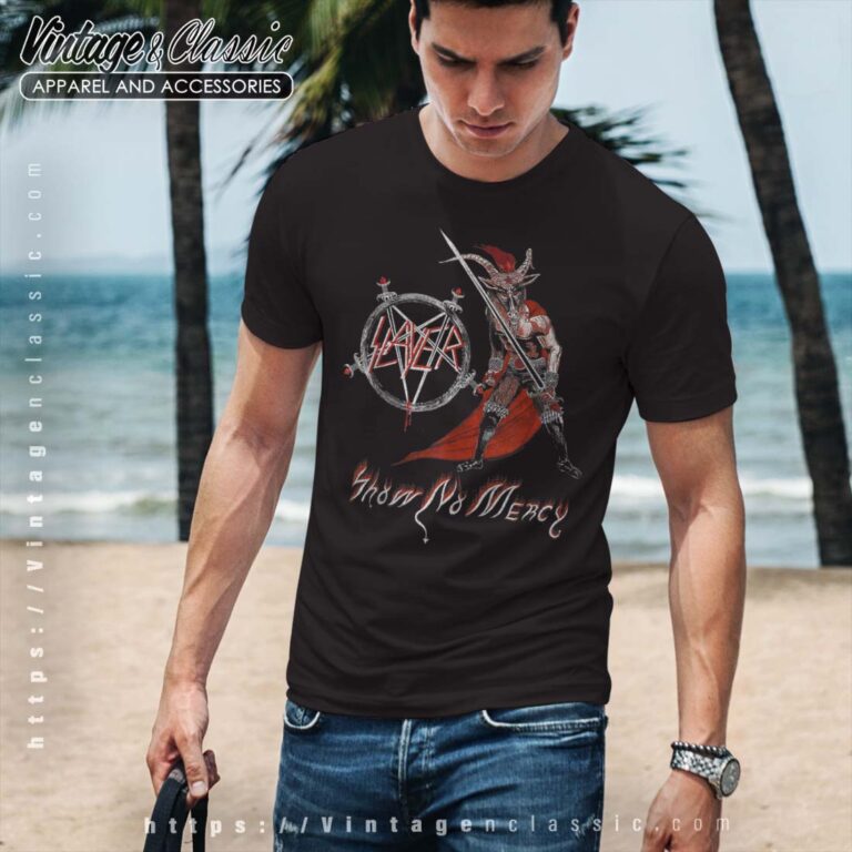 Slayer Tshirt Show No Mercy T shirt Men Slayer Tshirt Show No Mercy T shirt Men