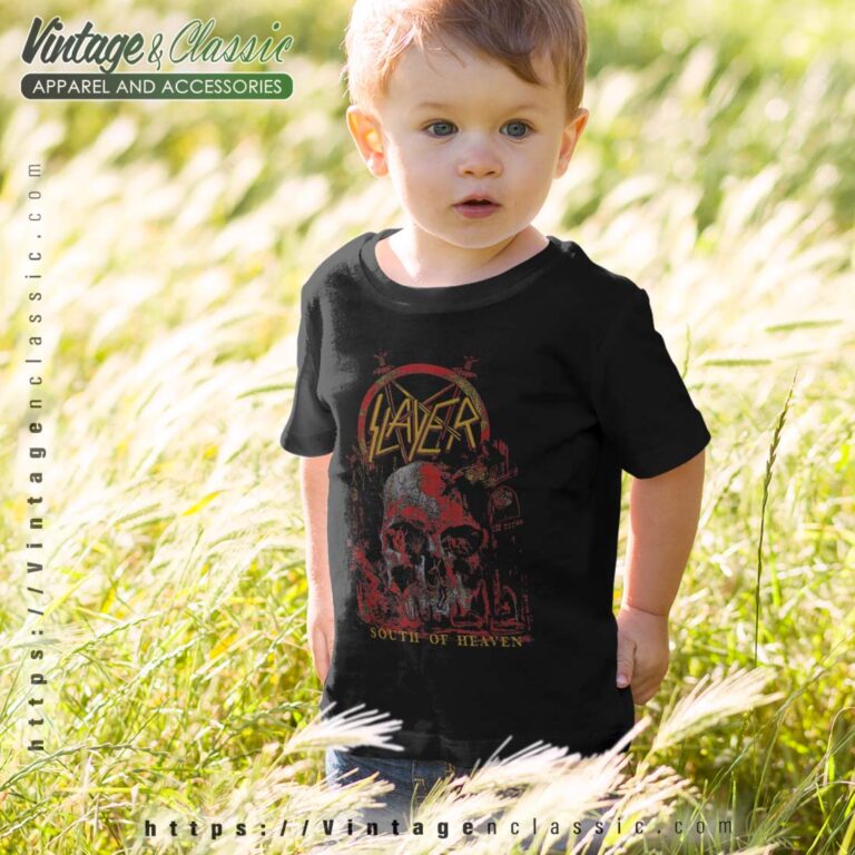 Slayer Tshirt South of Heaven Three Color T shirt Kid Slayer Tshirt South of Heaven Three Color T shirt Kid