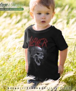 Slayer Tshirt War Skull Helmet T shirt Kid