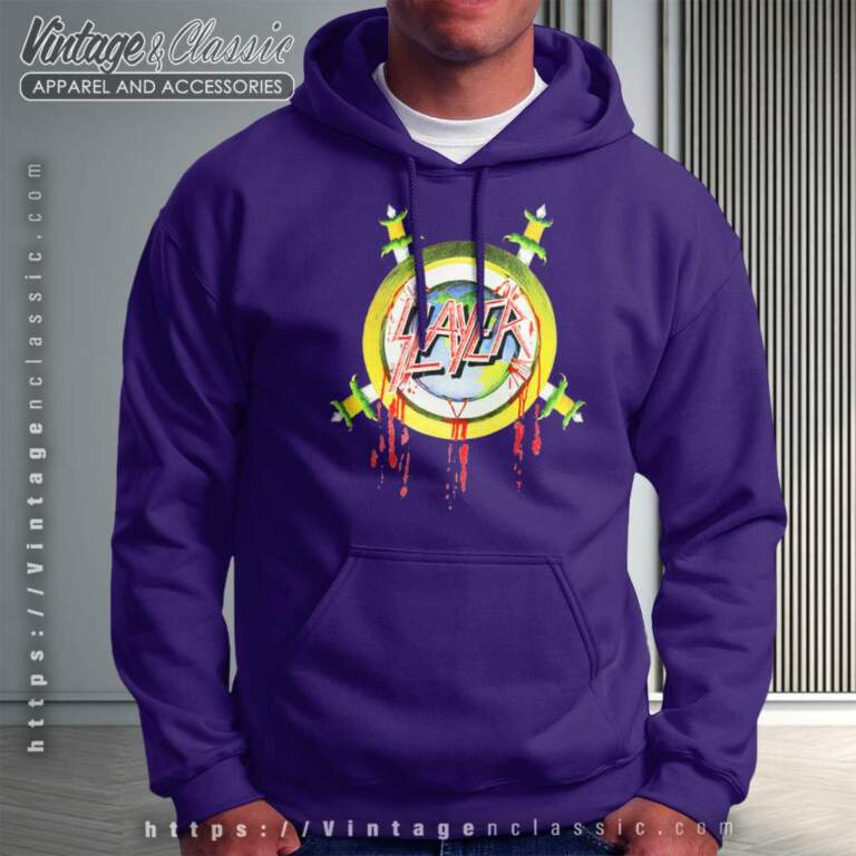 Slayer World Sacrifice Tour Hoodie Slayer World Sacrifice Tour Hoodie