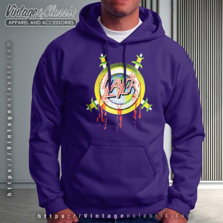 Slayer World Sacrifice Tour Hoodie Slayer World Sacrifice Tour Hoodie