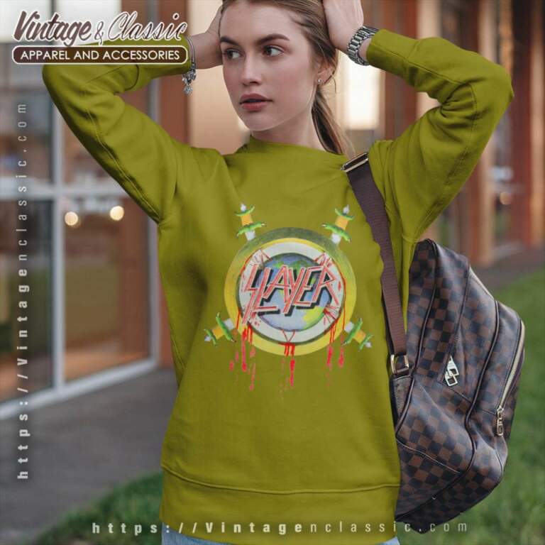 Slayer World Sacrifice Tour Sweatshirt Slayer World Sacrifice Tour Sweatshirt