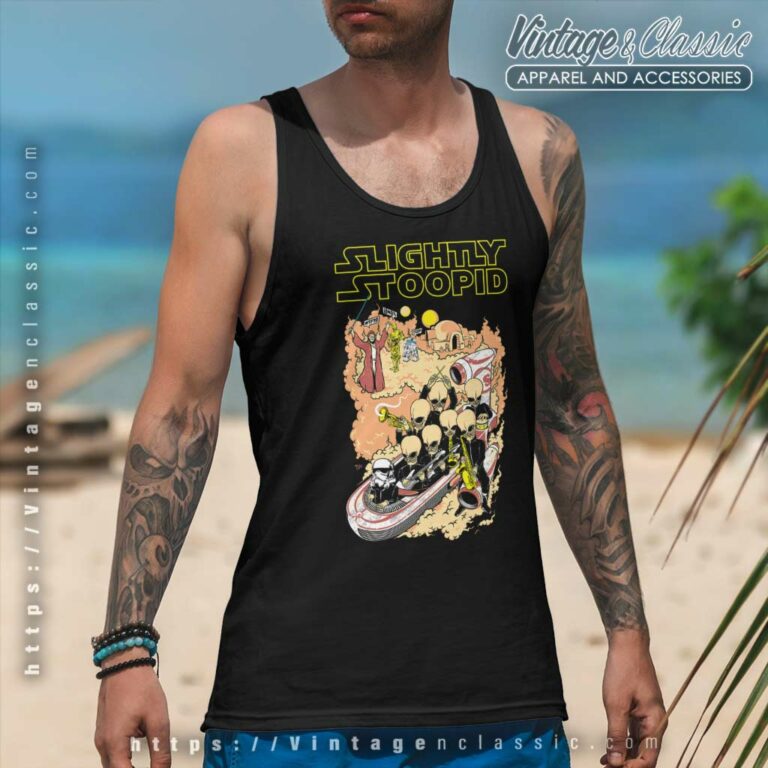 Slightly Stoopid Band Star Wars Parody Tank Top Racerback Slightly Stoopid Band Star Wars Parody Tank Top Racerback