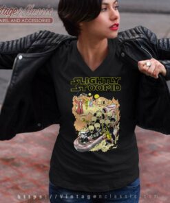 Slightly Stoopid Band Star Wars Parody V Neck TShirt