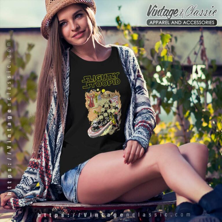 Slightly Stoopid Band Star Wars Parody Women TShirt Slightly Stoopid Band Star Wars Parody Women TShirt