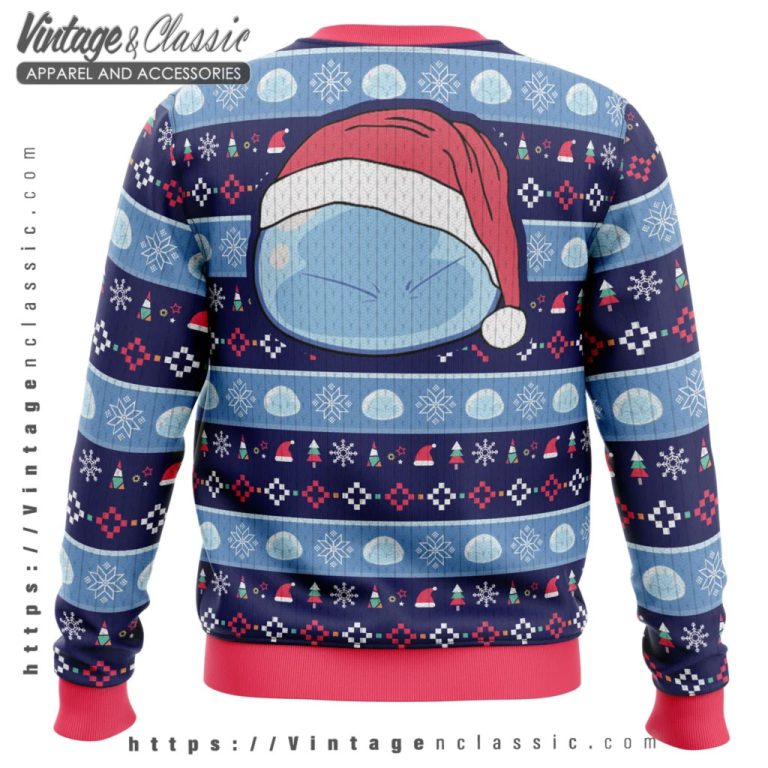 Slimy Christmas Santa Ugly Christmas Sweater back Ugly Sweater Slimy Christmas Santa Ugly Christmas Sweater back Ugly Sweater