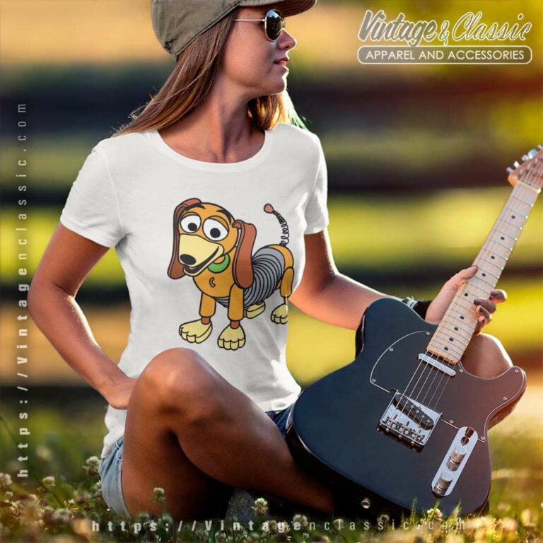 Slinky Dog Toy Story Women TShirt Slinky Dog Toy Story Women TShirt