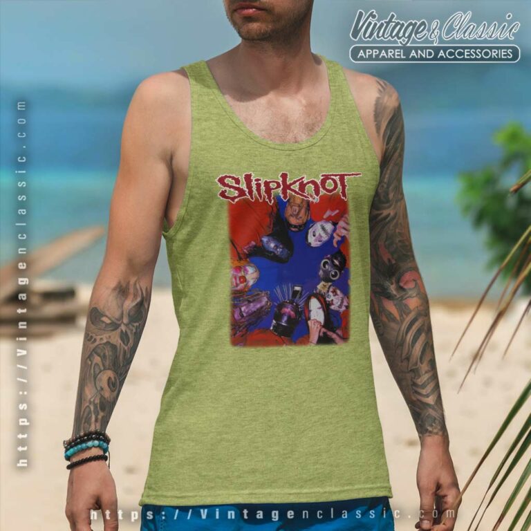 Slipknot 10th Anniversary Edition Tank Top Racerback Slipknot 10th Anniversary Edition Tank Top Racerback