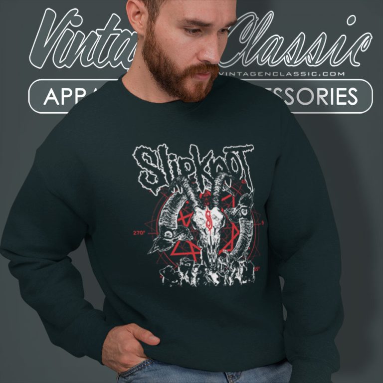 Slipknot Back Goat Tour Sweatshirt Slipknot Back Goat Tour Sweatshirt