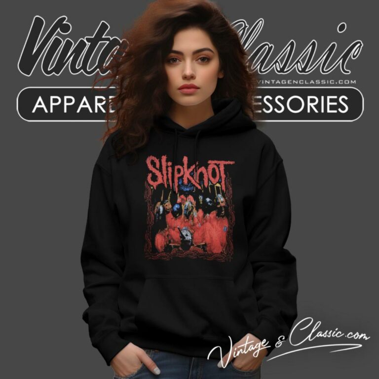 Slipknot Band Frame Hoodie Slipknot Band Frame Hoodie
