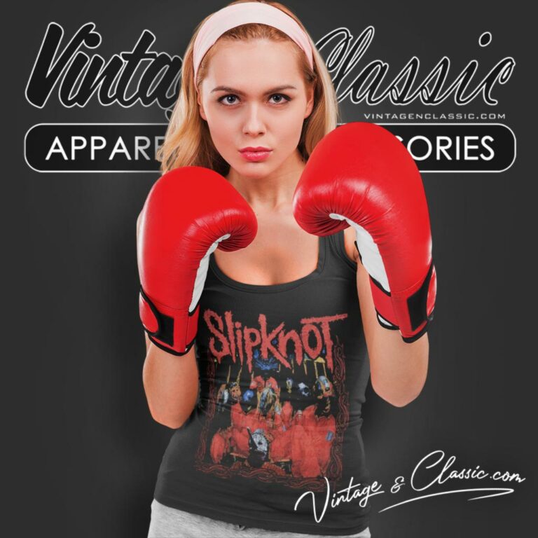 Slipknot Band Frame Tank Top Racerback Slipknot Band Frame Tank Top Racerback