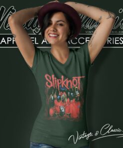 Slipknot Band Frame V Neck TShirt