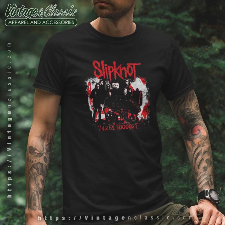 Slipknot Band Photo Shirt Slipknot Band Photo Shirt
