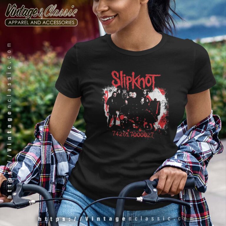 Slipknot Band Photo Tshirt Slipknot Band Photo Tshirt