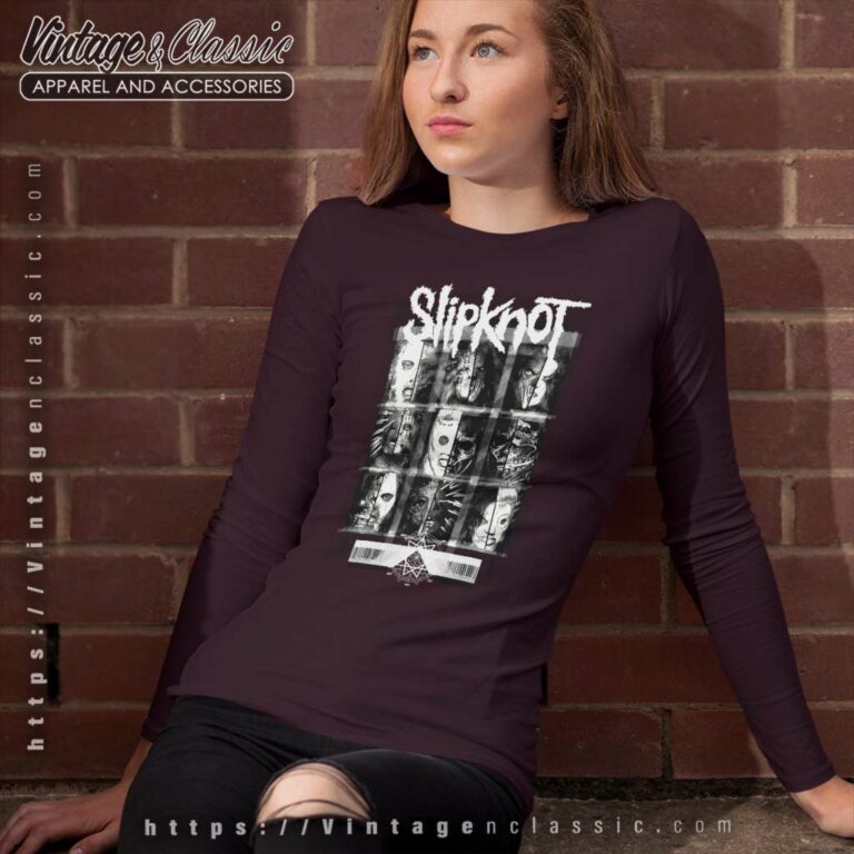 Slipknot Barcode Long Sleeve Tee Slipknot Barcode Long Sleeve Tee