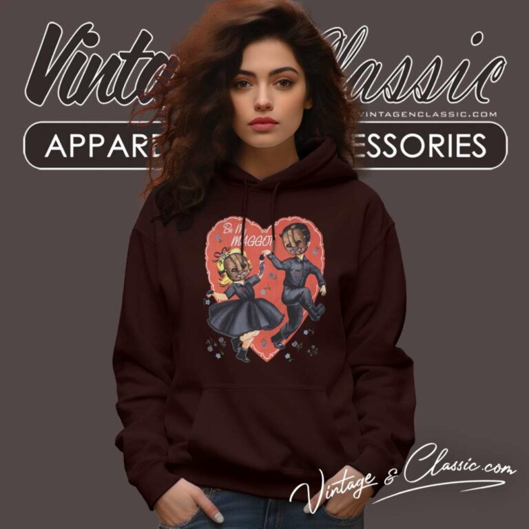 Slipknot Be My Maggot Heart Hoodie Slipknot Be My Maggot Heart Hoodie