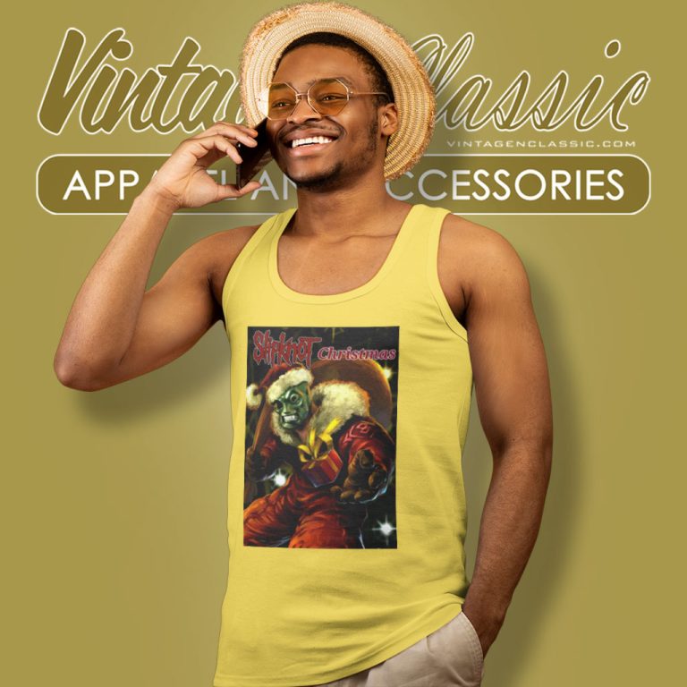 Slipknot Christmas Tank Top Racerback Slipknot Christmas Tank Top Racerback