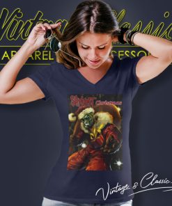 Slipknot Christmas V Neck TShirt