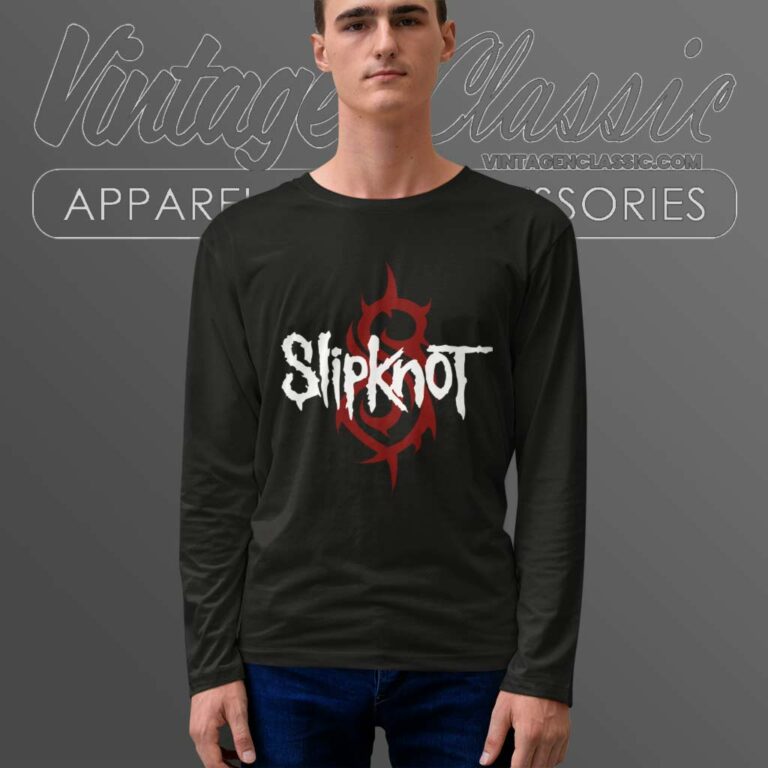 Slipknot Classic Logo Long Sleeve Tee Slipknot Classic Logo Long Sleeve Tee