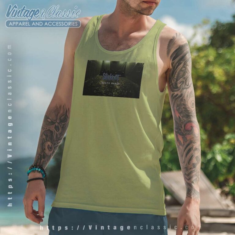 Slipknot Death March Tank Top Racerback Slipknot Death March Tank Top Racerback