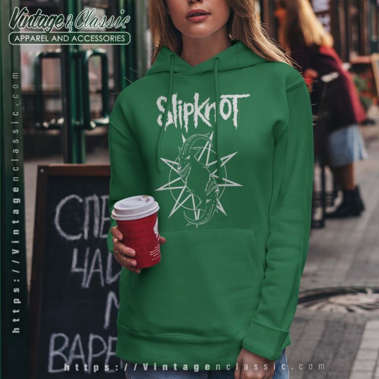 Slipknot Goat Star Logo Hoodie 1 Slipknot Goat Star Logo Hoodie 1