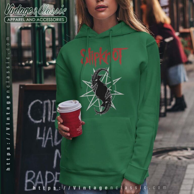Slipknot Goat Star Logo Hoodie Slipknot Goat Star Logo Hoodie