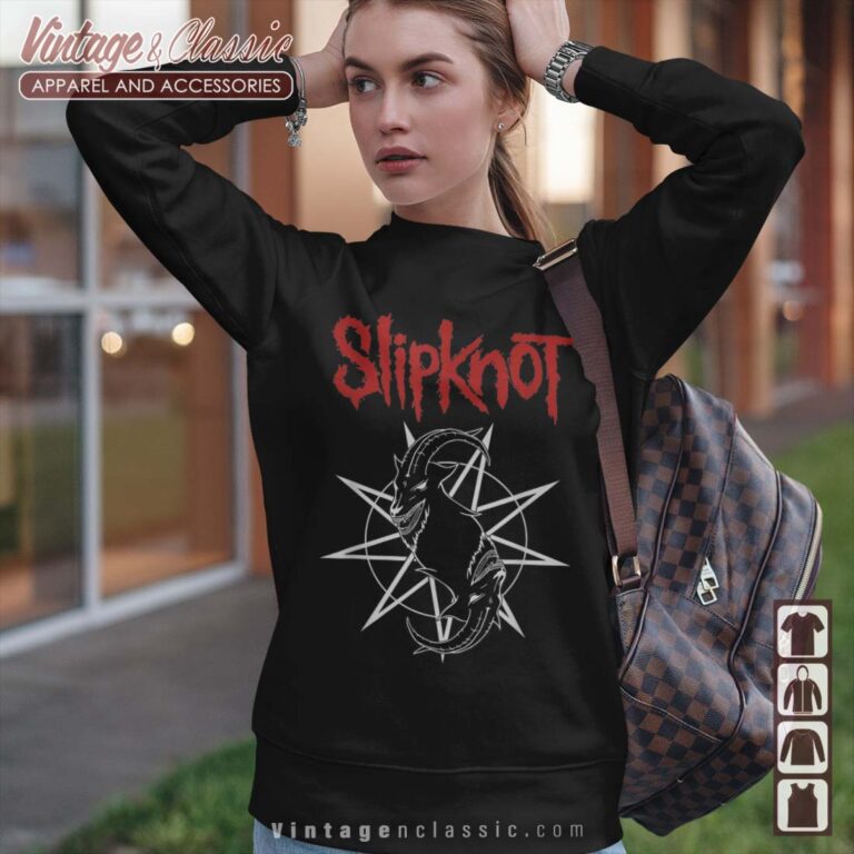 Slipknot Goat Star Logo Sweatshirt Slipknot Goat Star Logo Sweatshirt
