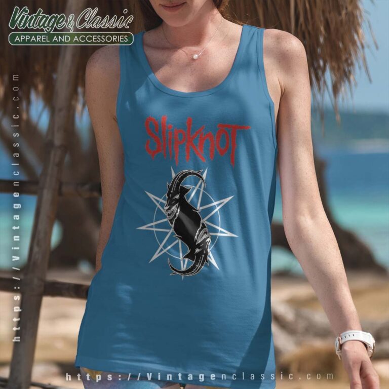 Slipknot Goat Star Logo Tanktop Slipknot Goat Star Logo Tanktop