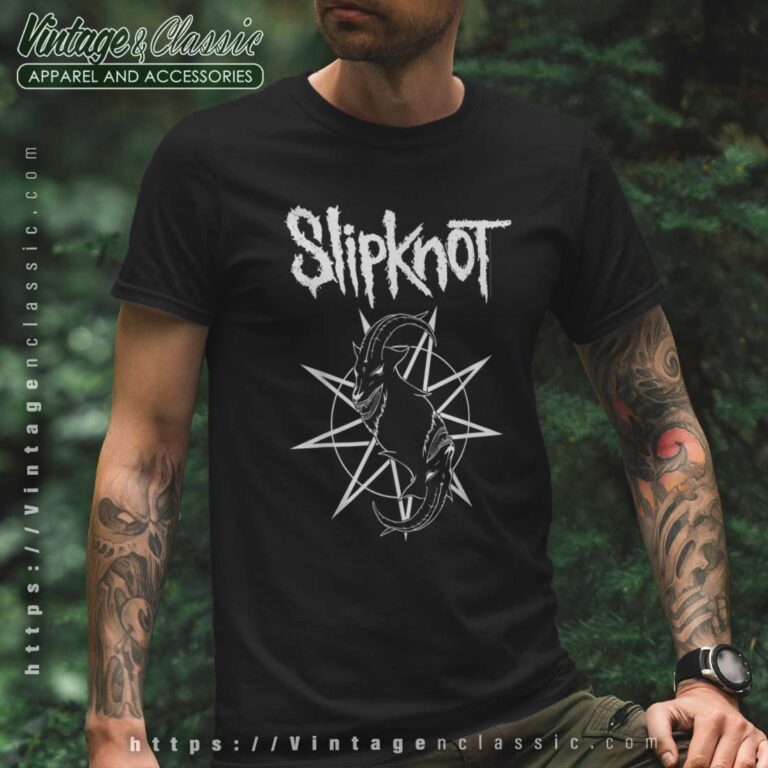 Slipknot Goat Star Logo Tshirt 1 Slipknot Goat Star Logo Tshirt 1