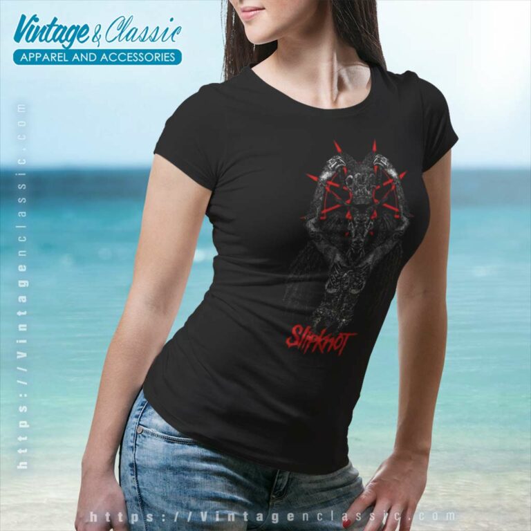 Slipknot Horror Women TShirt Slipknot Horror Women TShirt