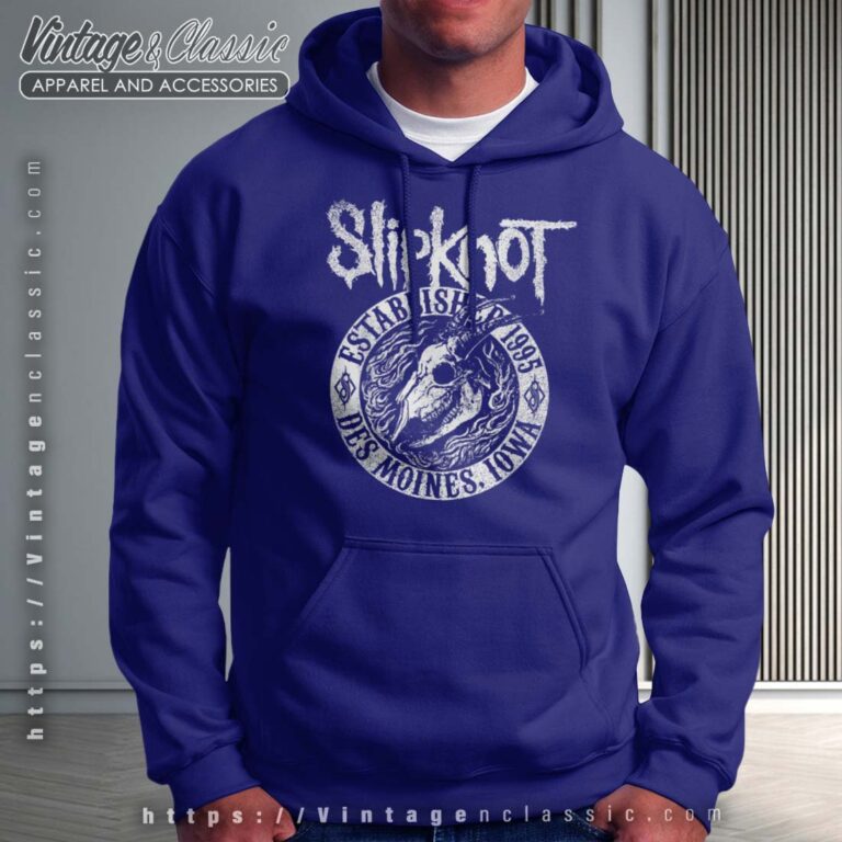Slipknot Iowa Skull 1995 Hoodie Slipknot Iowa Skull 1995 Hoodie