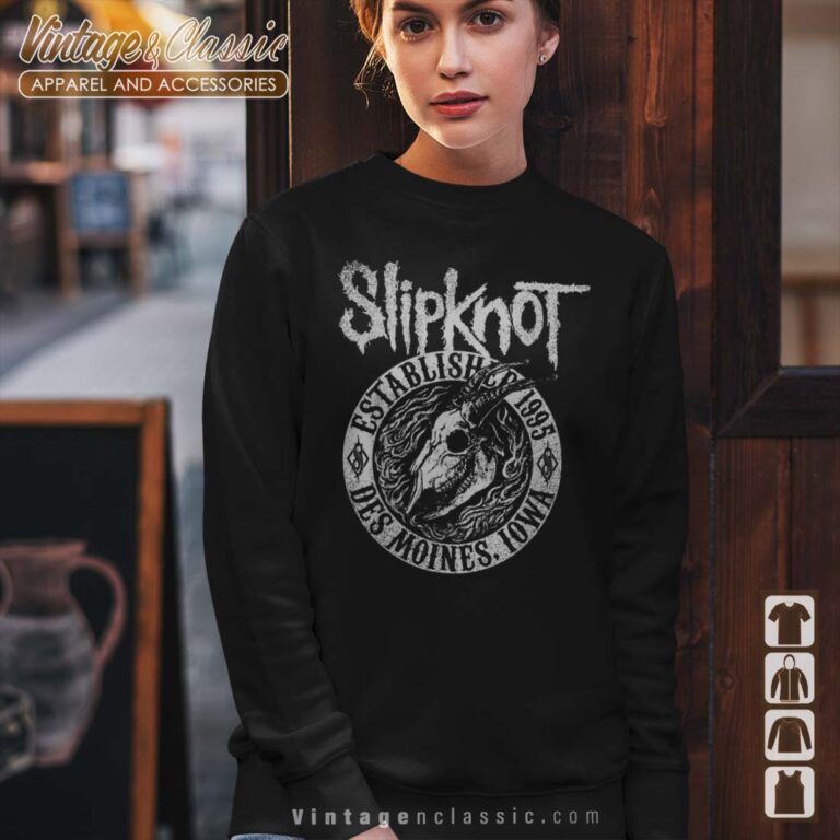 Slipknot Iowa Skull 1995 Sweatshirt Slipknot Iowa Skull 1995 Sweatshirt