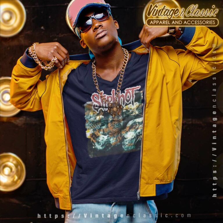 Slipknot Iowa Vintage V Neck TShirt Slipknot Iowa Vintage V Neck TShirt