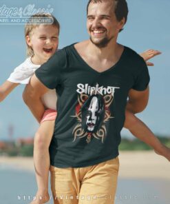 Slipknot Joey Jordison V Neck TShirt